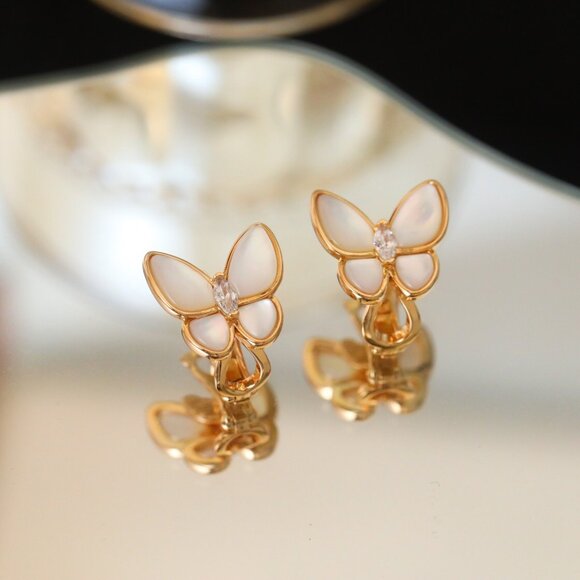 Van Cleef & Arpels Jewelry - Van Cleef & Arpels original butterfly stud earrings✅✅✅